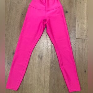 ALO YOGA PINK LEGGINGS